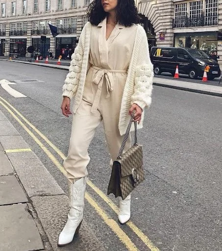 Cardigan and jumpsuit sales